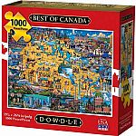 1000pc Best Of Canada/Dowdle