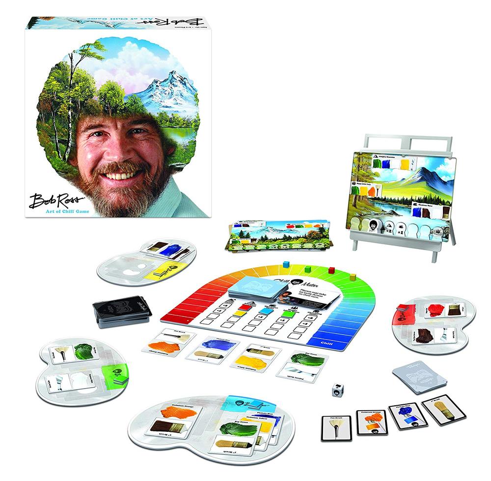Bob Ross The Art of Chill Game The Granville Island Toy Company