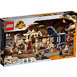 Jurassic World T. rex and Atrociraptor Dinosaur Breakout