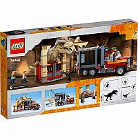 Jurassic World T. rex and Atrociraptor Dinosaur Breakout