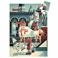 36pc Bob The Robot (Shaped Box)