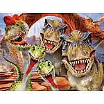 100pc 3D Rap Party Dino Puzzle
