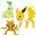 Pokemon 2 - 3" Battle Figures Set 3-pk