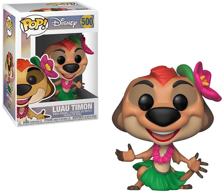 flocked timon funko pop