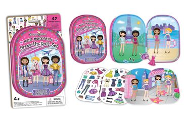 Mini Magnetic Dress up Doll Set Fashion Capitals The Granville