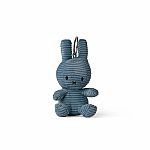 Miffy Eco Corduroy Keychain Aviator Blue