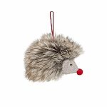 Furry Hedgehog Ornament