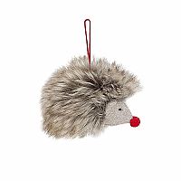 Furry Hedgehog Ornament
