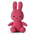 Miffy Sitting Corduroy 9" Bubblegum Pink
