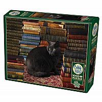 1000pc Cobble Hill: Library Cat