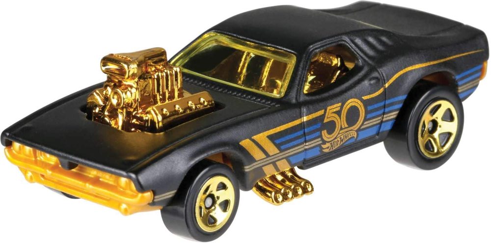 hot wheels 50th black and gold series
