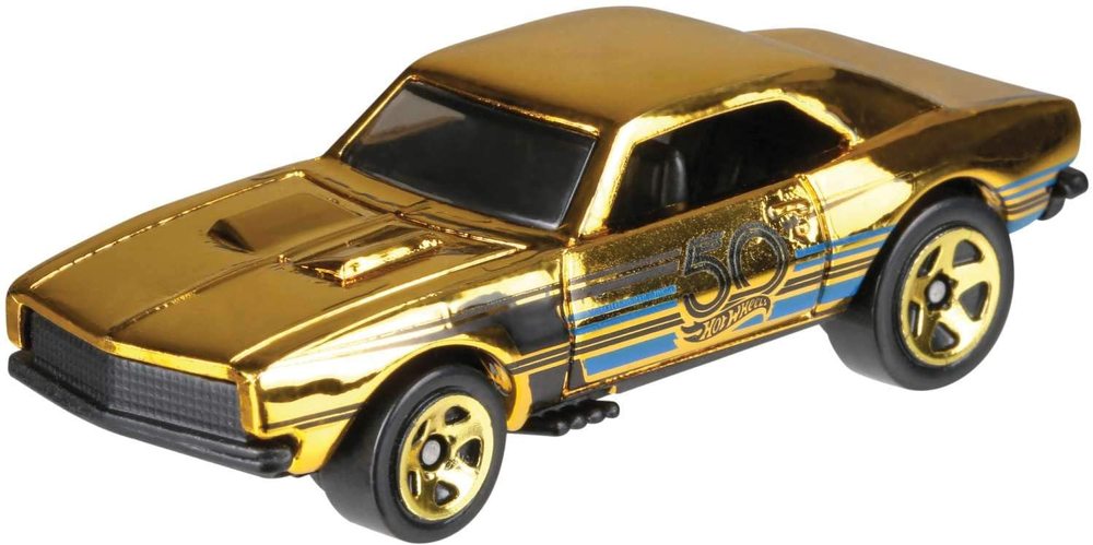hot wheels 50th black and gold series