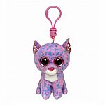 TY Beanie Boo Clip - Lavender Cat Cassidy