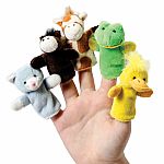 Plush Finger Puppets-Asst