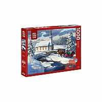 1000pc Sleigh ride