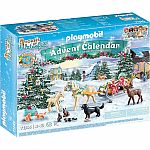 Horses of Waterfall: Christmas Sleigh Ride Advent Calendar