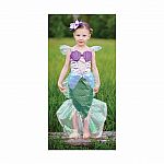 Lilac Mermaid Dress, Blue Size 5-6