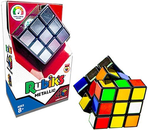 Rubik's Metallic 3x3 - The Granville Island Toy Company
