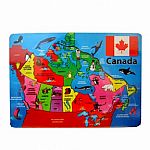 Map Of Canada Wooden Puzzle
