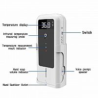 Touchless Temp Sanitizer Dispenser