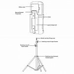 Touchless Temp Sanitizer Dispenser