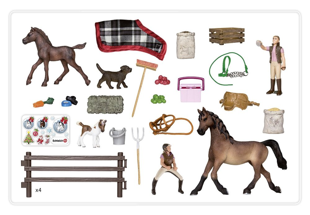 Schleich Advent Calendar Horses The Granville Island Toy