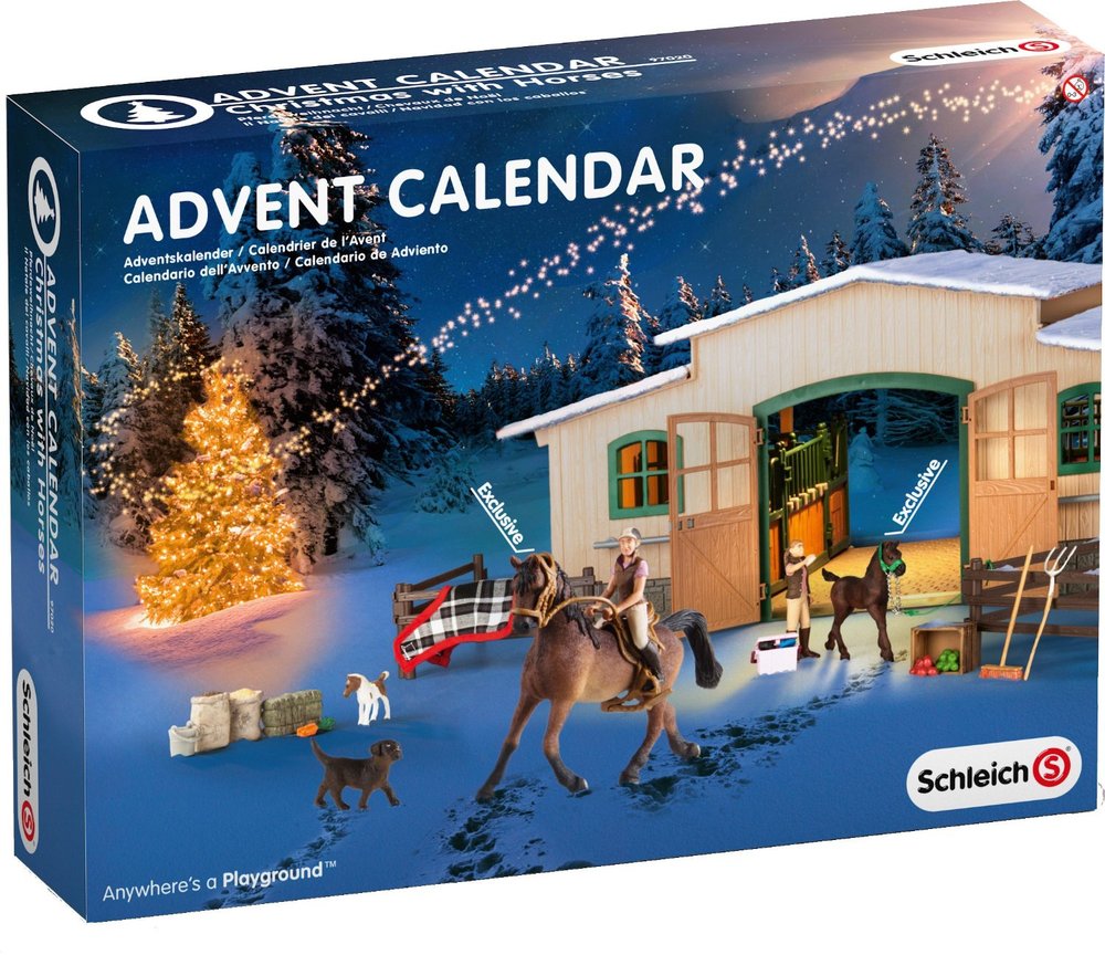 Horse advent calendar schleich clearance