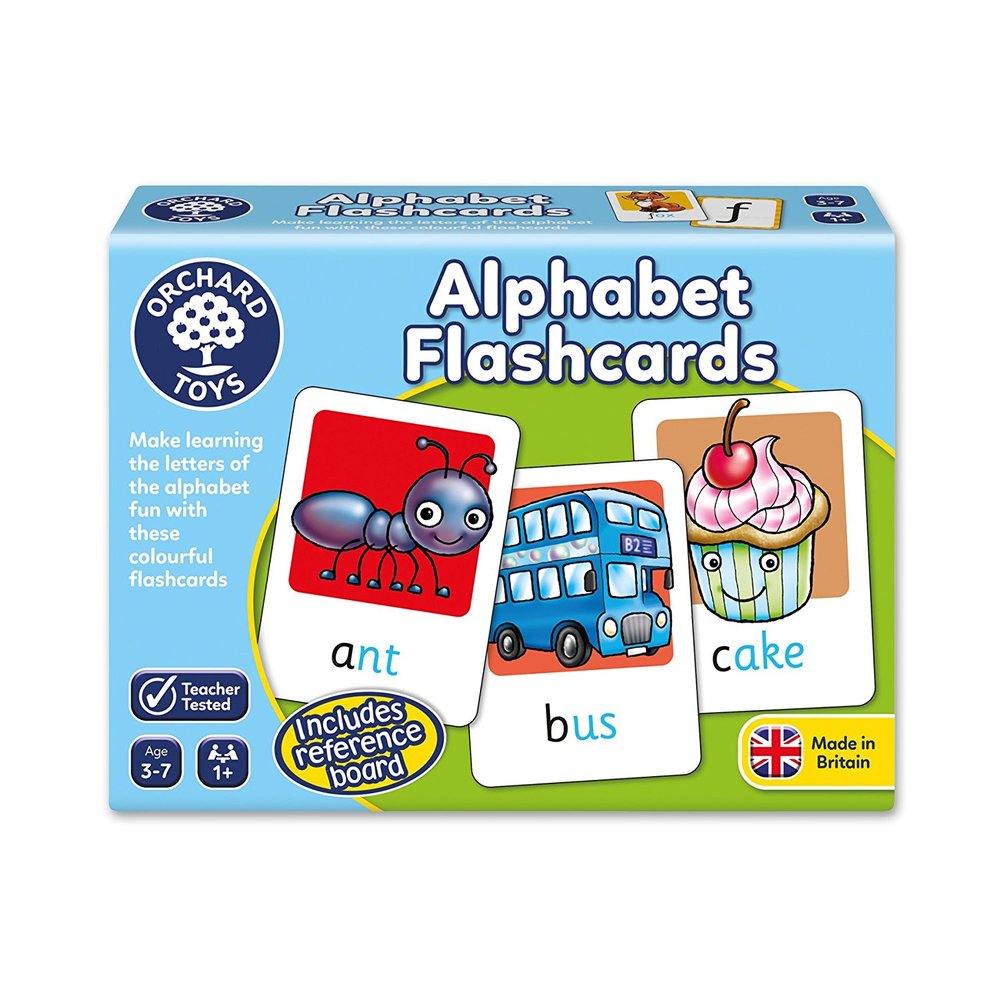Orchard Toys Educational Memory Game featuring both words & number Flashcards 