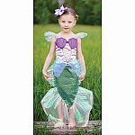 Mermaid Dress & Headband, Lilac, Size 3-4
