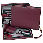 Backgammon Magnetic 9" Burgundy