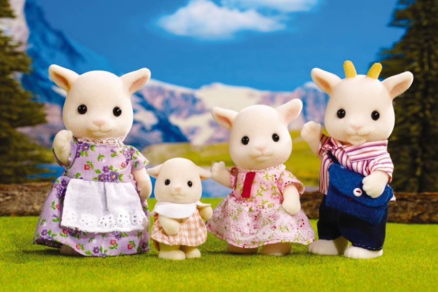 Brightfrield Goat Family The Granville Island Toy Company
