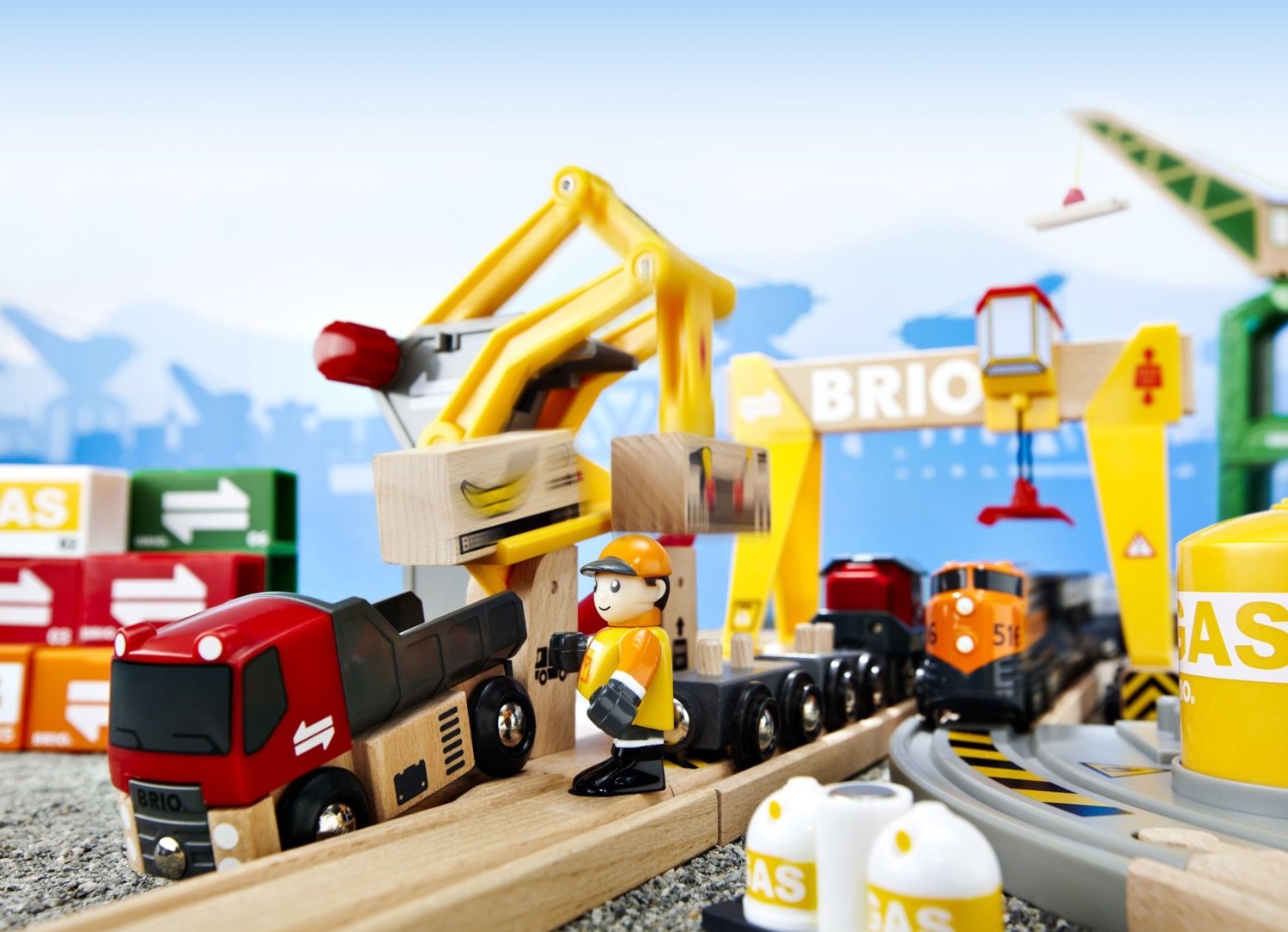 BRIO Trains 33280 Freight Goods Station for sale online 
