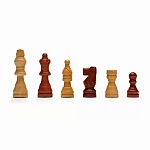 Chess Wooden Folding Non-Magnetic 11'' Walnut