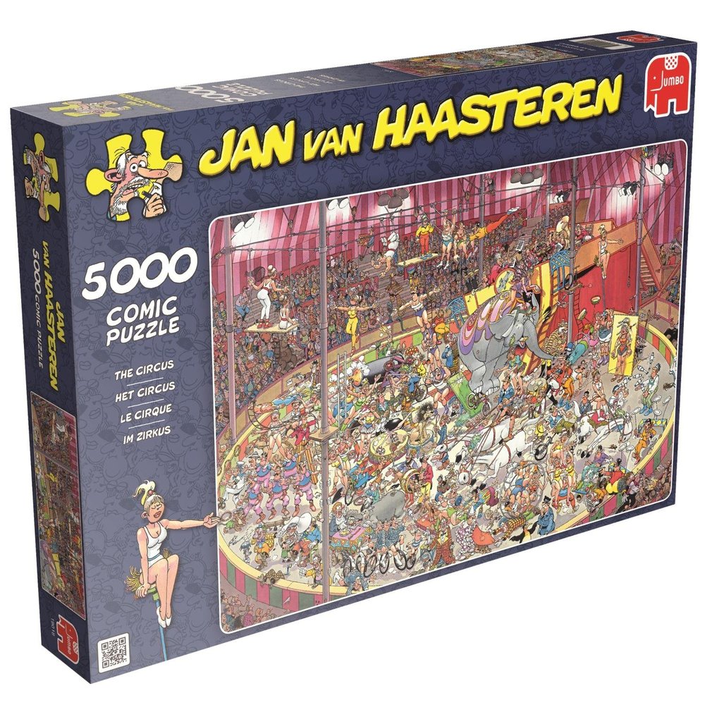 Jan Van Haasteren The Circus 5000pc The Granville Island Toy Company