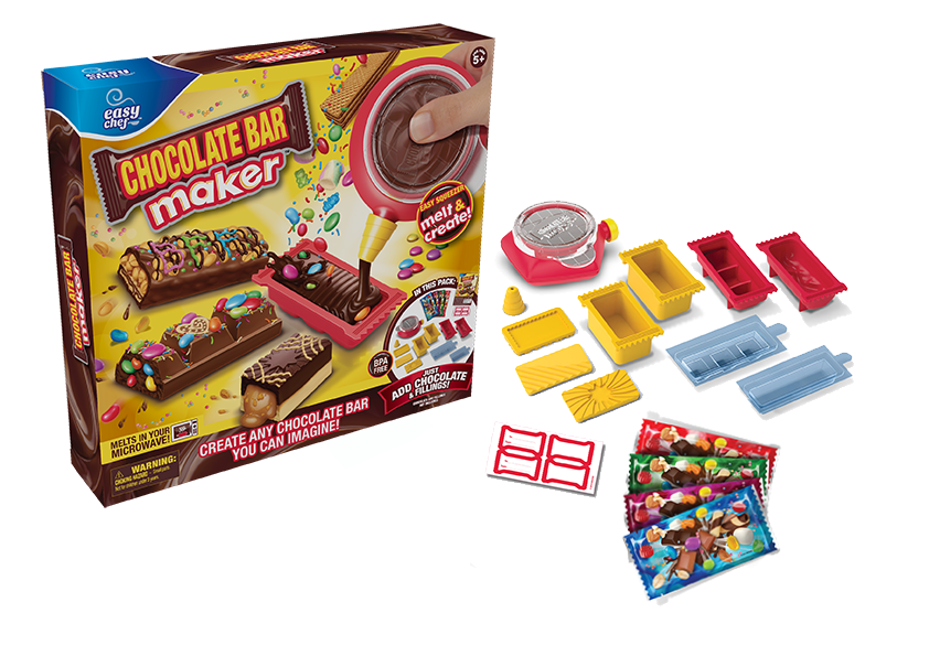 Máquina Para Crear Chocolates Toy Plus Taste N Fun Chocolate Bar Maker