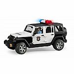 Bruder Police Jeep w/cop