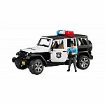 Bruder Police Jeep w/cop