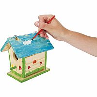 Build And Paint A Bird Bungalow