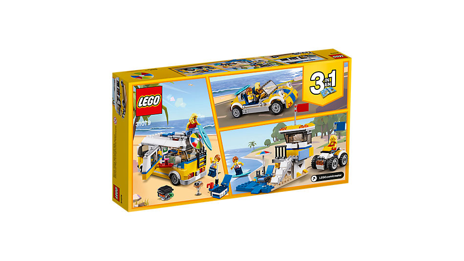 Lego creator 3 in 1 sunshine surfer van best sale