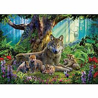 1000pc Wolves in the Forest