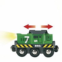 Battery Operated Freight Engine