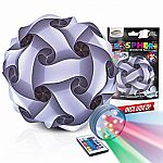 12" Geosphere Puzzle Lamp Kit - White D300