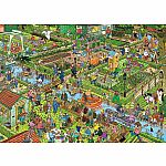 1000pc JVH - The Veggie Garden