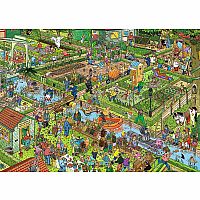 1000pc JVH - The Veggie Garden