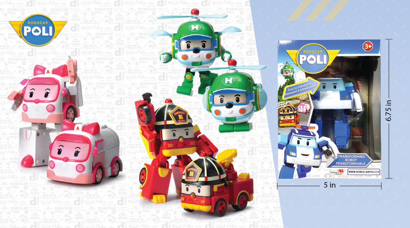 robocar poli smart vehicle deluxe playset