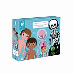 4 in 1 Educational Puzzle Human Body