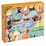 Tactile Puzzle - Zoo 20pc