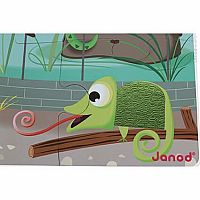 Tactile Puzzle - Zoo 20pc