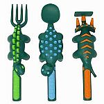 Constructive Eating Dino Utensils Set