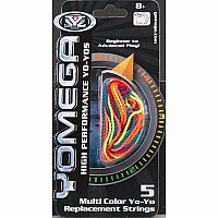 5-Pack Multi Colour String